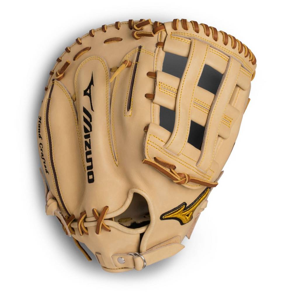 Mizuno Men's Pro Baseball First Base Catchers Mitt 13" Brown (312595-TKL)